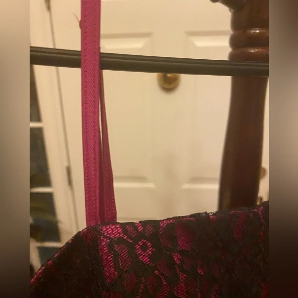Isaac MIZRAHI NEW YORK FUCHSIA DRESS SIZE MEASUREMENTS PROVIDED